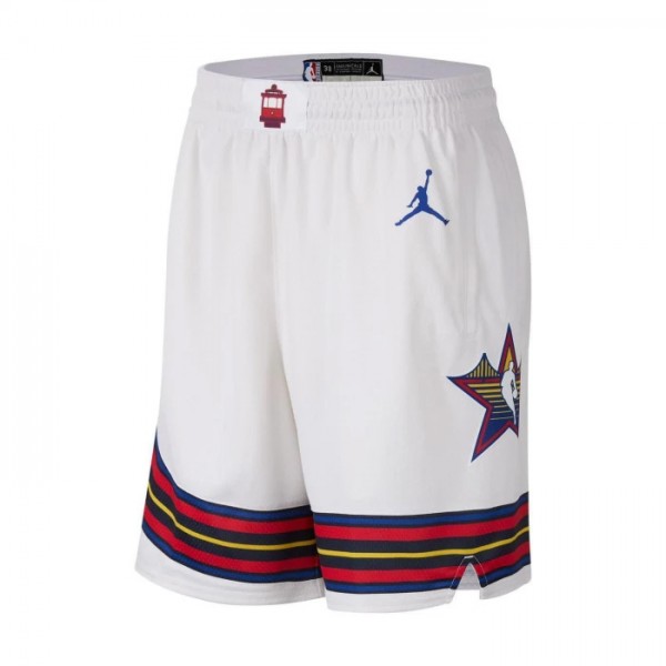 All-Star 2025 NBA Shorts Jordan Weiß Swingman - Herren